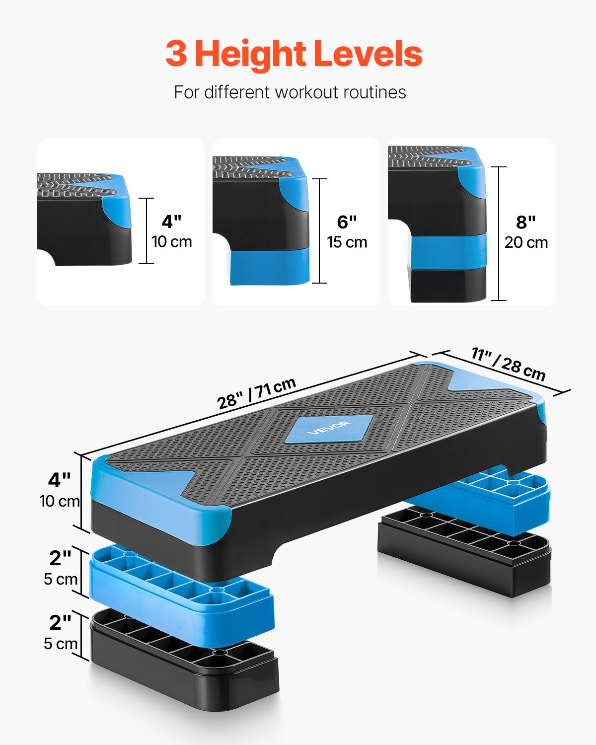 Aerobic Exercise Step Platform
