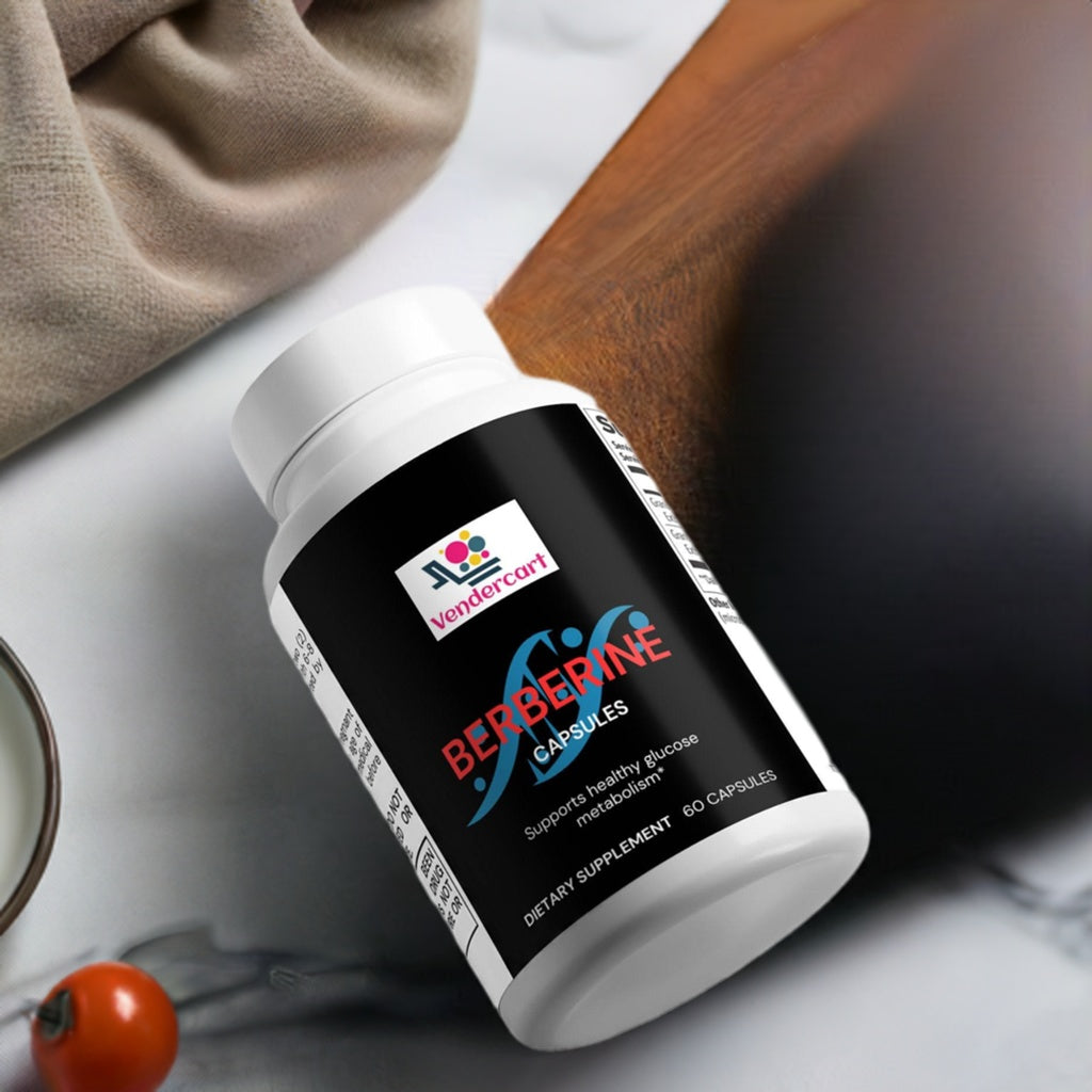 El suplemento de berberina favorece el azúcar en sangre, la salud cardíaca y el metabolismo.